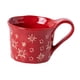 thumbnail image 2 of 1 pieza de vajilla navideña, regalo de Navidad, vajilla para mesa de fiesta festiva Taza roja, 2 of 9