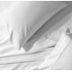 thumbnail image 2 of Sábanas algodón (Matrimonial, Blanco) | Juego Completo de sabanas de Algodon | Matrimonial | Individual | Queen Size | King Size | Incluye Fundas para Almohada, 2 of 4