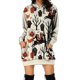 thumbnail image 3 of Vestido de mujer transfronterizo de Europa y Estados Unidos con capucha larga y holgada con estampado de calaveras para Halloween, 3 of 5
