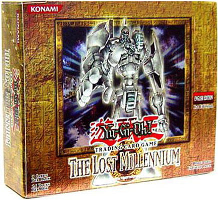 YuGiOh The Lost Millennium First Edition Factory Sealed 24 Booster Packs 