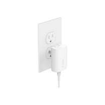 Belkin BoostCharge - Power adapter - PPS technology - 30 Watt - 3 A - PD 3.0, Fast Charge (24 pin USB-C) - white - for Apple iPad; Apple iPhone; Google Pixel; Samsung Galaxy