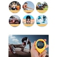 thumbnail image 4 of KAKOWELY stopwatch Timer Two Tracks Stopwatch Professional Movement Sports Multi-function Electronic Timer Timning Device for Sports Game(Yellow)3.35"X2.56"X0.79", 4 of 4