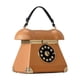 thumbnail image 3 of Bolso bandolera para teléfono, estilo retro, moderno, de piel sintética. Marrón, 3 of 9