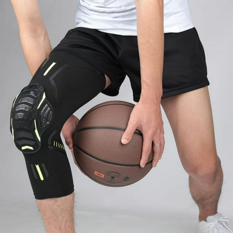Aosijia 2 Pcs Basketball Knee Pad Knee Compression Sleeves for Men