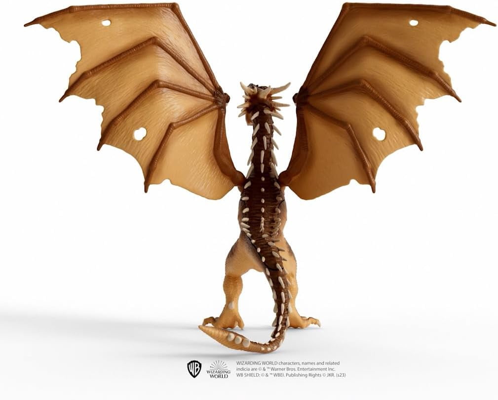 Schleich Harry Potter - 9" Hungarian Horntail Dragon Figurine - Wizarding World Collectible Figures for Kids and Adults Ages 6+ | 13989