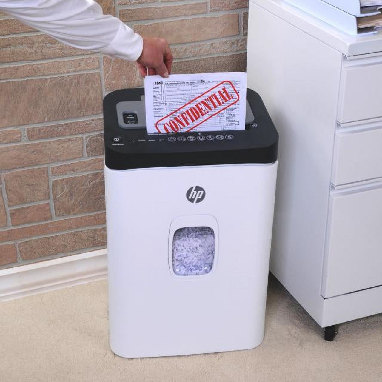 HP 91031K AF2014 200-Sheet Microcut Heavy-Duty Auto-Feed Shredder