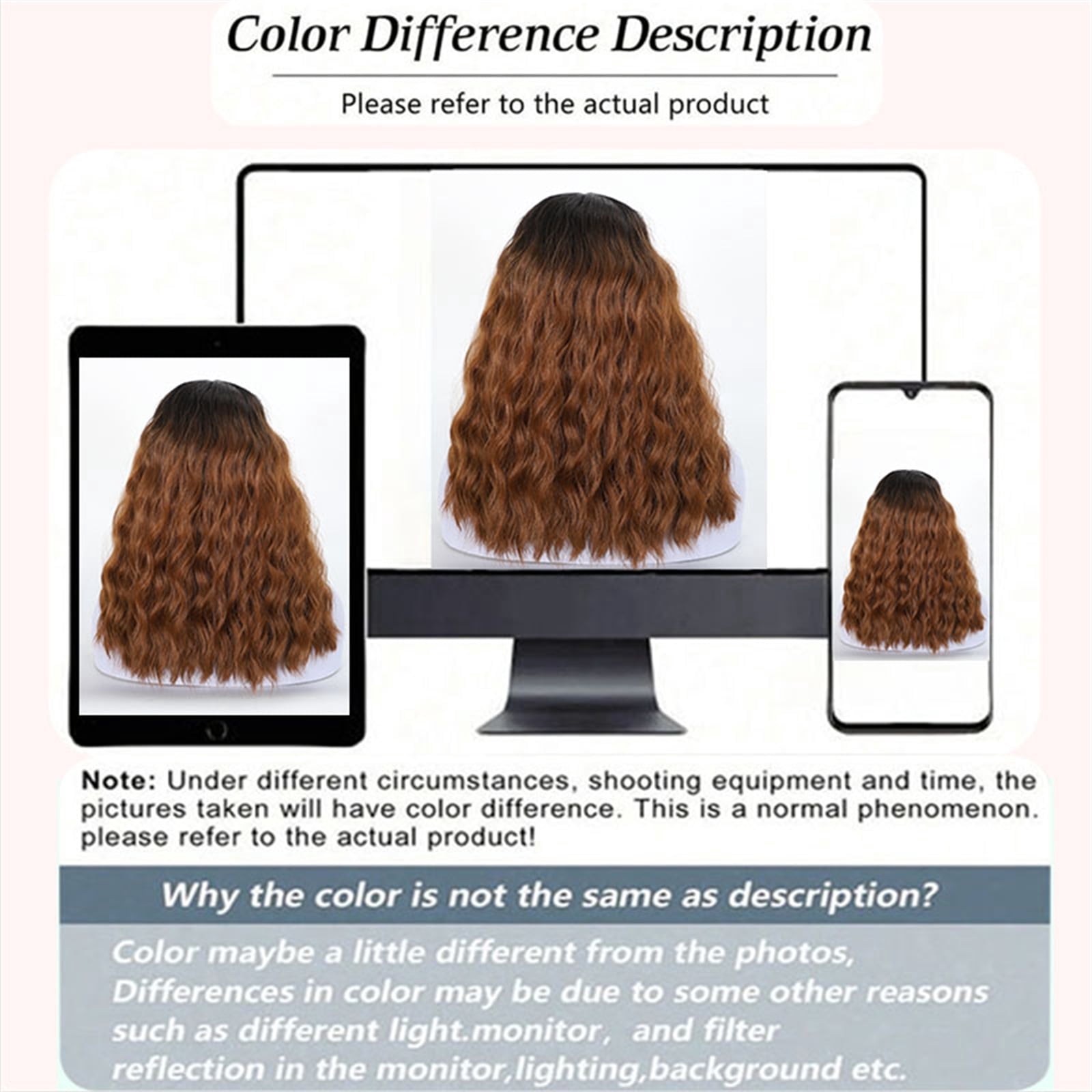 More Beautiful 14" 13x5 Lace Front Synthetic Wig for Women