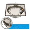 thumbnail image 5 of Uxcell 6" Stainless Steel Backdraft Dampers with Ducting Hose Clamp 1 Set, 5 of 6