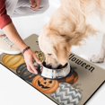 thumbnail image 2 of Happy Halloween Pumpkin Dog Food Mats for Floors Absorbent No-Slip 17x30 Inch Dog Bowl Mat Evil Pumpkin Ghost Cat Feeding Mat EcoFriendly Durable Pet Placemat, 2 of 7