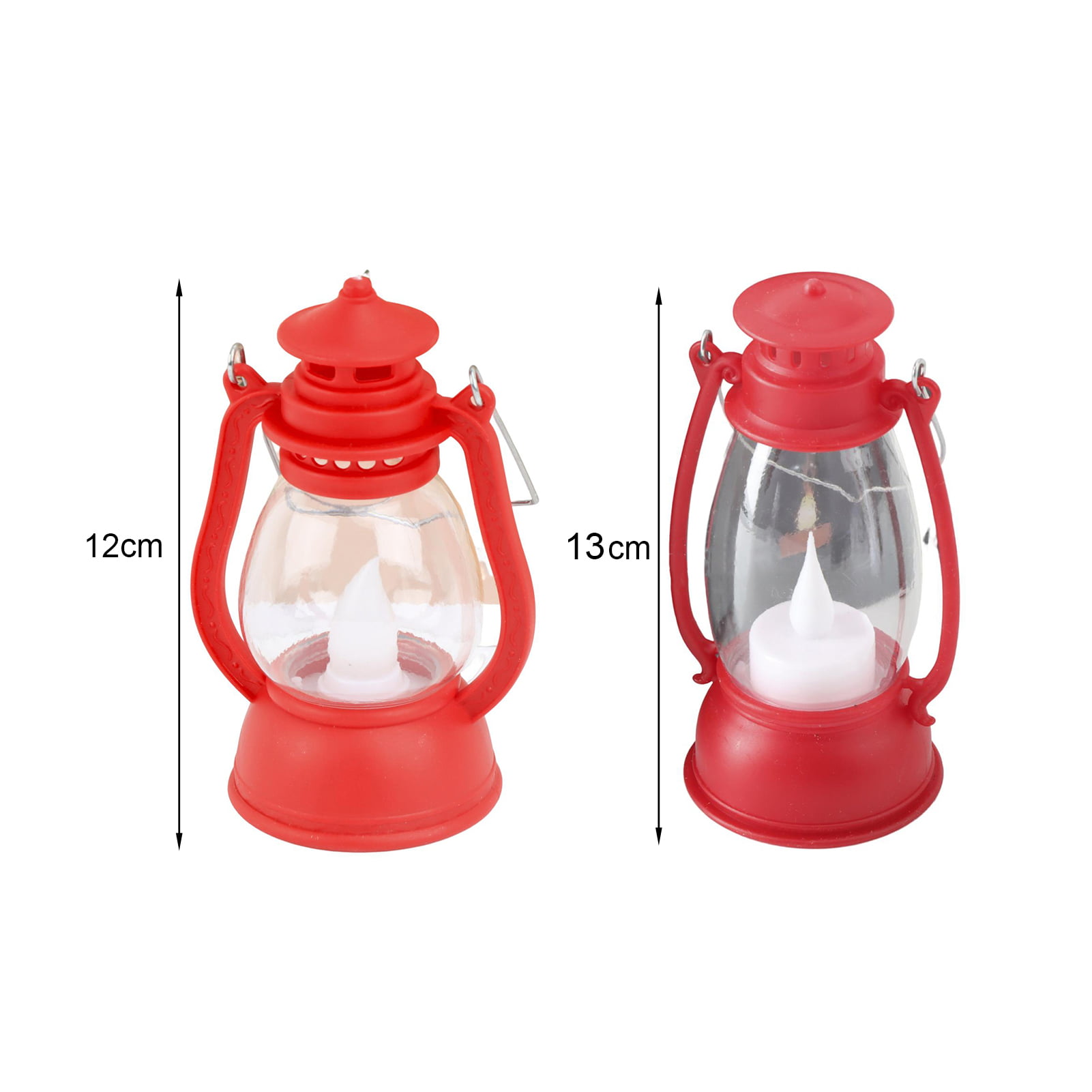 Led Vintage Lantern Flickering Flame, Decorations Indoor/outdoor Lanterns  With Remote Control, Aaa Battery Powered, Two Modes Lighting Decorative  Lanterns For Yard, Terrace, Garden, Fireplace, - Temu