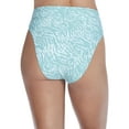 thumbnail image 2 of Camio Mio Womens Marina Animal High-Waist Bikini Bottom Style-S20207-MARAN Swimsuit, 2 of 2