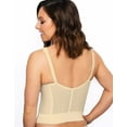 thumbnail image 2 of Exquisite Form 5107530 Fully® Slimming Wireless Back & Posture Support Longline Bra with Front Closure, 2 of 6