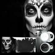 Black And Whites Body Painting Body Painting Vampiress Zombiess Skeleton Face Special Effects Makeup Paint