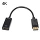 thumbnail image 1 of Adaptador DP a HD Proyector HDTV Convertidor de audio y video HD Adaptador de video macho a hembra Resolución 4K Inevent EL4981-02, 1 of 7