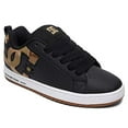 thumbnail image 6 of Dc Men's Court Graffik Se Black / Military Camo Ankle-High Leather Skateboarding Shoe - 10M, 6 of 7