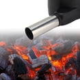 thumbnail image 3 of Hand Blower, Widely Used ABS Hand Crank Blower Time Saving Portable Size  For Fireplace, 3 of 8