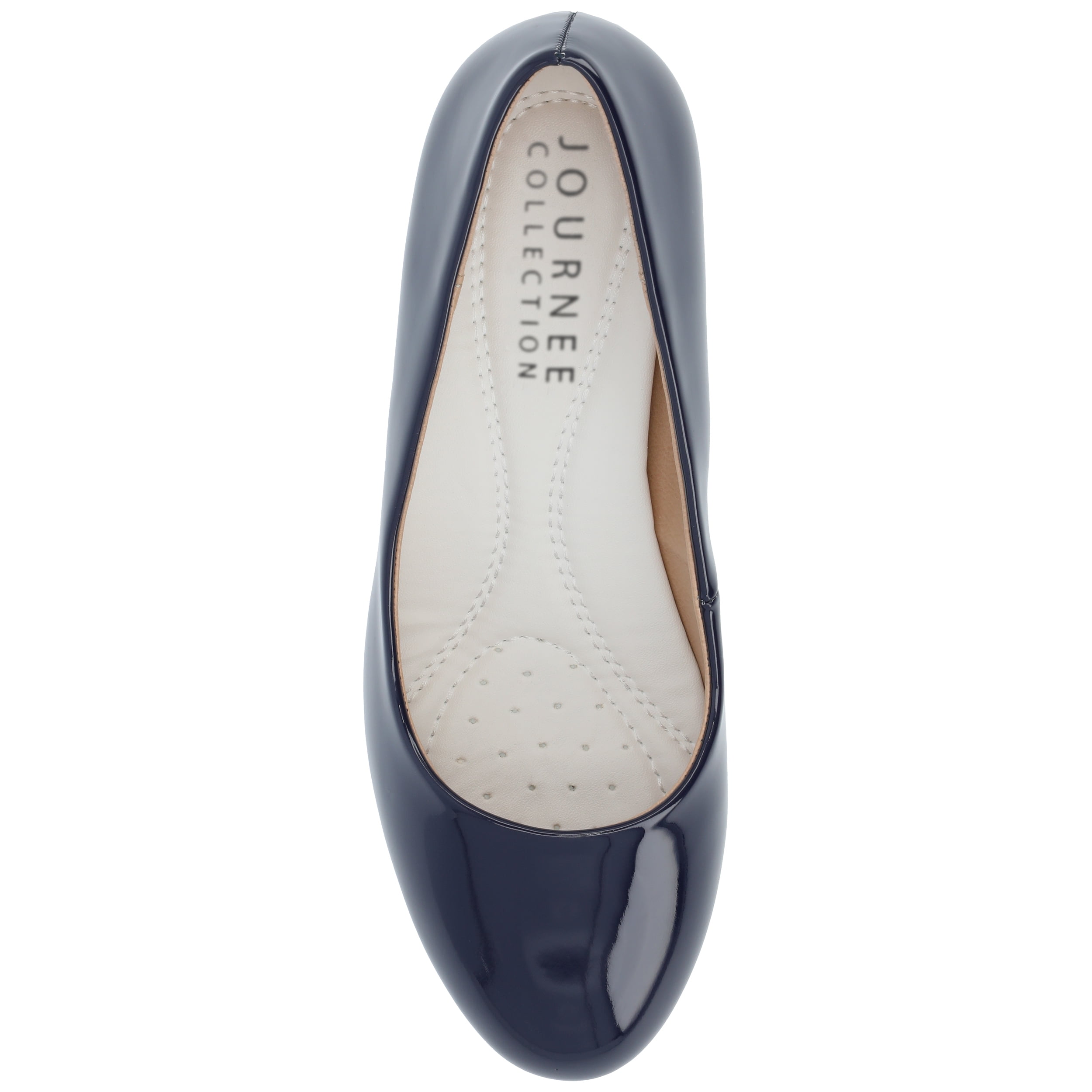Journee Womens Luu Comfort Insole Round Toe Low Block Heel Pumps, Widths Available