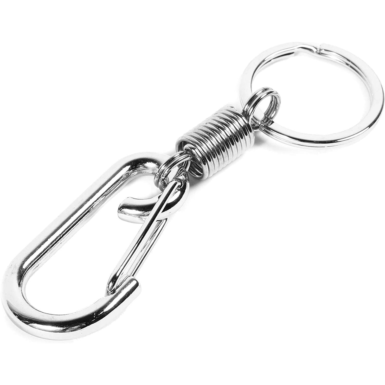 4048 Small Steel Key Ring Clip, Car Keychain Clip Key Ring Hook