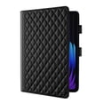 thumbnail image 2 of for Xiaomi Pad 7/7 Pro 2024/Xiaomi Pad 8/8 Pro 2025 11.2 inch Case, Rhombus Pattern Multiple Viewing Angles Stand Slim Folio Cover (Black), 2 of 6