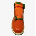 thumbnail image 3 of Anwar Carrots Men's Shoes Lace-Ups, Flat Heel/Round Toe Orange/Peas Green, Mens 7, 3 of 12