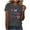 A131 Dark Gray, variant on Mifsaly 4Th of July Cotton T-Shirts Women Red White and Blue Bows Graphic Patriotic Tees Crewneck Short Sleeve Independence Day Summer Top S