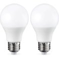 thumbnail image 1 of 2 Pcs Ampoule à Vis LED E27, 9W (Équivalent à 60W), Blanc Chaud, Dimmable, 1 of 4