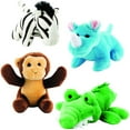 thumbnail image 3 of Plush Large Educational Lion Carrier with 4 Mini Animal Sound Toys, 3 of 5