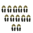 thumbnail image 1 of 1/2/6/12Pcs Metal Cue Rack Clip Fishing Rod Holder Billiard Cue Racks Pedestal Practical Storage Pool Table Cue Stick Clip 12Pcs, 1 of 9