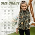 thumbnail image 7 of Garronmavis Camo Forest Zippered Vest Versatile Girls Sleeveless Vests 11-12 Fashion Sleevless Fall Winter Warm Outerwear With Pockets Casual Warm Lightweight Winter Coat with Pocket, 7 of 7