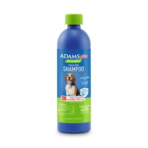 ADAMS Plus with Botanicals Flea & Tick Shampoo for Dogs, 12 oz