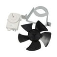 thumbnail image 1 of Condensador del refrigerador,Kit de reemplazo del motor del ventilador del condensador del refrigerador,W10181323 Motor de ventilador de repuesto de fácil instalación,Motor del ventilador del, 1 of 8