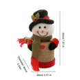 thumbnail image 3 of Tarro de dulces navideños Fiudx Contenedor de dulces de Papá Noel, 3 of 7