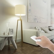 Link2Home Wireless Remote Control Outlet Light Switch, Countdown Timer and Random Function, 100 ft range, Compact Side Plug. Switch ON/OFF Household Appliances.
