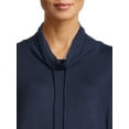 thumbnail image 4 of Time and Tru Women's Sweatshirt with Long Sleeves, 4 of 5