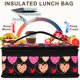 thumbnail image 3 of Lonchera FlowFly, pequeña bolsa aislante con forma de corazón para niños y adultos, 3 of 7