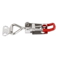 thumbnail image 4 of Unique Bargains 2pcs Stainless Steel Car Adjustable Toggle Clamp Latch Lock Hasp with Hole 100Kg 220Lbs, 4 of 4