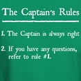 thumbnail image 3 of CafePress - Captain's Rules Dark T Shirt - Men's Classic Graphic Cotton T-Shirt, 3 of 4