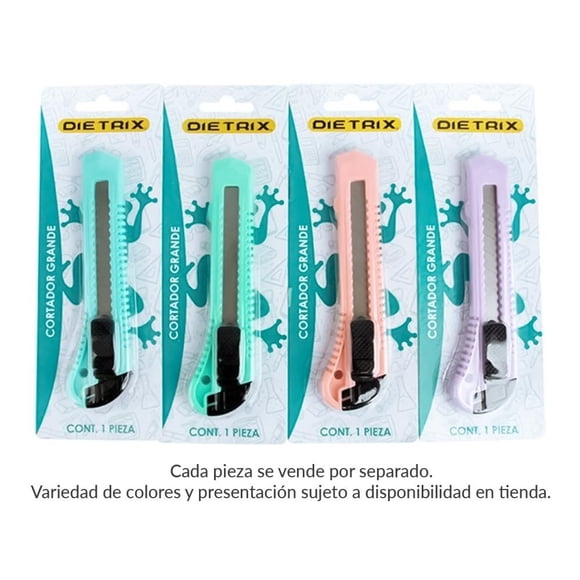 Cutter Dietrix grande colores pastel 1 pza