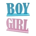 thumbnail image 3 of 2Pcs Party Letter Modeling Decor Baby Shower Party Decor Gender Reveal Adornment, 3 of 4