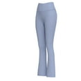 thumbnail image 4 of Sngxgn Women's Leggings Soft Stretchy Pants(Light Blue,L), 4 of 4