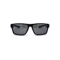 thumbnail image 2 of Xloop Boys Kid Size 80s Pop Print Squared Sport Plastic Sunglasses Black Rainbow Black, 2 of 4