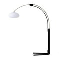 thumbnail image 2 of Morelli Arc Floor Lamp - 84 Satin Nickel & Black Dimmer Switch V-base, 2 of 10