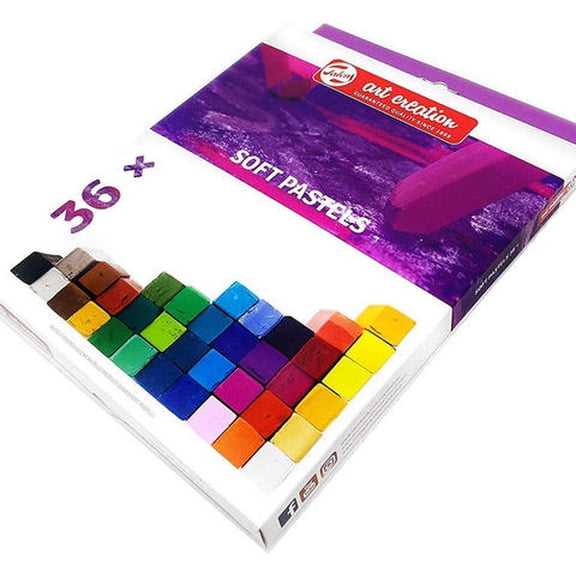 TALENS ART CREATION SOFT PASTEL SET X36