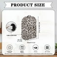 thumbnail image 6 of FKELYI Leopard Print Blender Dust Cover Anti Splash Food Processors Dustproof Covers with Handle for Stand Mixer Coffee Maker Protector Kitchen Appliance Decor, 6 of 6