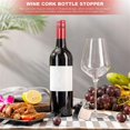 thumbnail image 5 of 24pcs T-shaped Stopper Reusable Wine Cork Bottle Stopper Sealing Plug Bottle Cap for Wine Beer Bottles (Black), 5 of 5