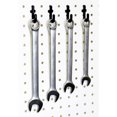 thumbnail image 4 of Peg Board Hook Kit Garage Tool Storage Pegboard 100pieces J Hook Locking Plastic, 4 of 13