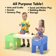 thumbnail image 5 of Simplay3 Kids 3-Piece Activity Table Set for Children 1.5 Years and up, Multicolor, 5 of 12
