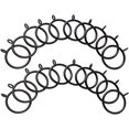 thumbnail image 5 of 40 Pack Curtain Rings, 38mm Internal Diameter Curtains Rings Hanging Rings for Curtains and Rods, Black Hook (Color : Black), 5 of 5