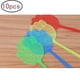 thumbnail image 2 of Juego de matamoscas, paquete de 10, colores surtidos, matamoscas manual resistente y ecológico, matamoscas flexibles de mango largo para uso en interiores y exteriores, P001, 2 of 6
