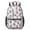 Unicorn and Egg, variant on Unicorn and Flower White Pattern 17" School Backpacks for Teens,Waterproof Oxford Fabric,S-Shape Padded Straps for School,Travel,Hiking,Camping